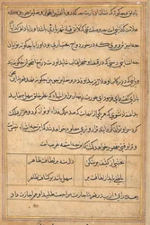 Página de Contos de um Papagaio Tuti-nama: página de texto, c. 1560.