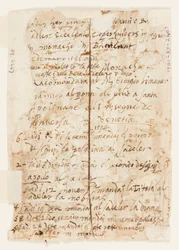 Página de um caderno de desenho; Himenaeus