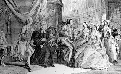 Pintando à moda, 1748