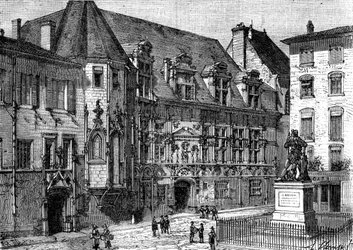 Palácio da Justiça de Grenoble, França, 1882-1884