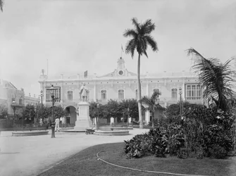 Palácio do Governador, Havana (foto a p/b)
