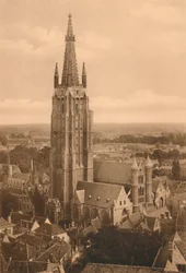 Panorama e Igreja Notre-Dame, c1928
