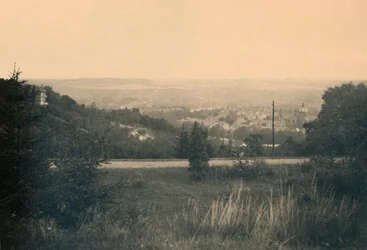 Prêmio panorama para Châlet Forestier, c1900