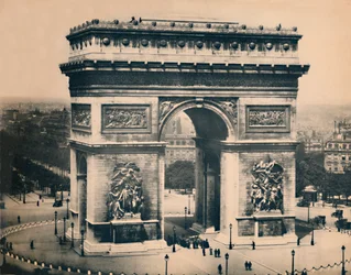 Paris. - Arco do Triunfo. - LL, c1910.