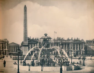 Paris. - Place De La Concorde. - LL, c1910.
