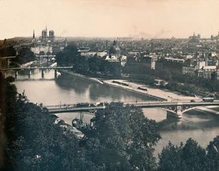Paris. - Panorama em direção a Nossa Senhora. - LL, c1910.