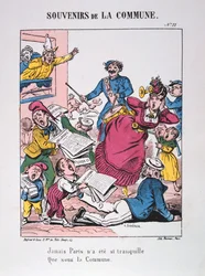 Paris Commune, 1871.