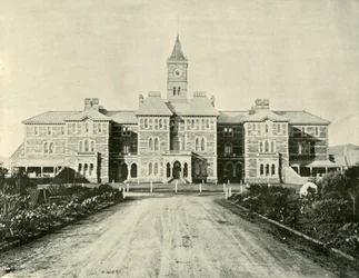 Asilo lunático de Parkside, Adelaide, 1901.