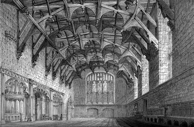 Parliament House, Edimburgo, construído 1632-1639, 1893
