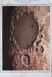 Parte da superfície lunar, 1857