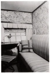 Cabine de passageiros durante o dia, Zeppelin LZ 127 Graf Zeppelin, 1933