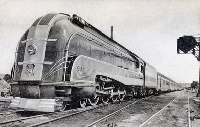 Trem de passageiros, Pullman da União do Pacífico, América, século XX