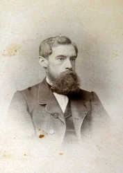 Pavel Tretyakov, patrono da arte russa, colecionador e fundador da galeria, 1865