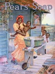 Anúncio de sabão de peras, 1901