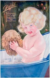 Anúncio de sabão de peras, 1920