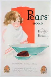 Anúncio de sabão de peras, 1924