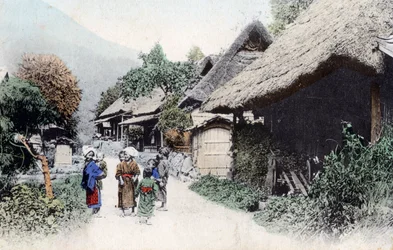 Habitação camponesa, Japão, século XX