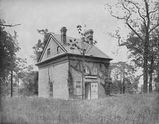 Casa de Penn, parque de Fairmount, Philadelphfia, c1897.