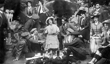 Desempenho de Gay Gordons, c1907