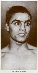 Peter Kane, boxeador britânico, 1938