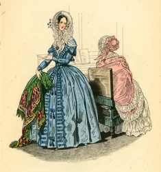 Pequeno Courrier des Dames, 1840, 1943.