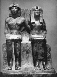 Faraó Tutmés IV e sua rainha, 1933-1934