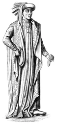 Filipe, o Bom, 1396-1467, Duque da Borgonha, século XV 1849
