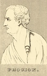 Phocion, c402-c318 aC, 1830.