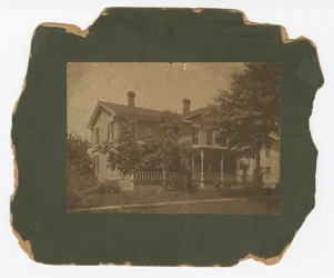 Fotografia da casa da família John H. Scott, 2 de julho de 1900.