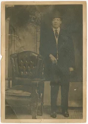 Retrato fotográfico de Samuel Grant, antes de 1926.
