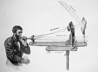 Fotofone por Alexander Graham Bell, 1882