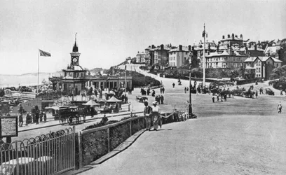 Pier Approach, olhando para oeste, Bournemouth, Dorset, c1910s