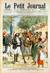 Pierre-Paul-François-Camille Savorgnan de Brazza, explorador francês e fundador de Brazzaville, 1905