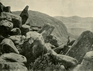 Pinnacle & Organ Pipes, Mount Wellington, 1901.
