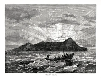 Ilha Pitcairn, Oceano Pacífico, 1877