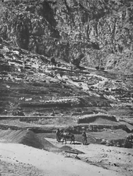 Lugar do famoso Oracle, Delphi, 1913