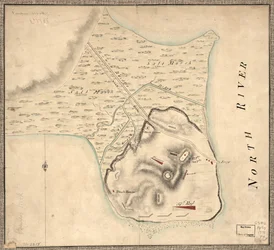 Plano do Gancho de Paulus e fortificações