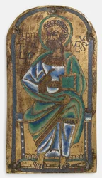 Placa de São Bartolomeu, Baixo Reno ou Saxão, meados do século XII.