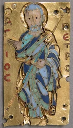 Placa com São Pedro, bizantina, século XI.