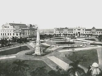 Praça da Vitória, Buenos Aires, Argentina, 1895.