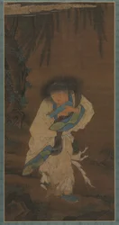 Poeta e Recluso Hanshan, 1400s.