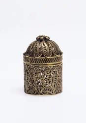 Pomanders Pomandro dourado prateado