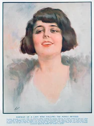 Anúncio Ponds Cream, 1928