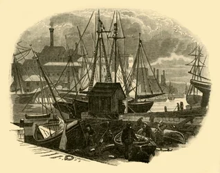 Porto de Poole, 1898.