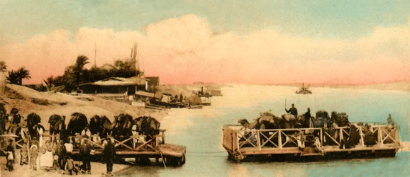 Port Said - vila de Kantara, c1918-c1939.