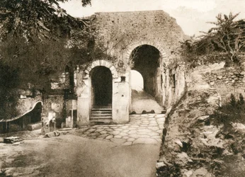 Porta Marina, Pompéia, Itália, c1900s