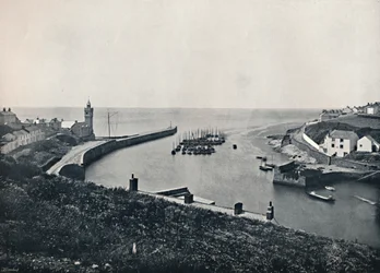 Porthleven - O Porto e Vista, 1895