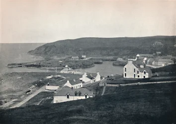 Portpatrick - o porto, 1895