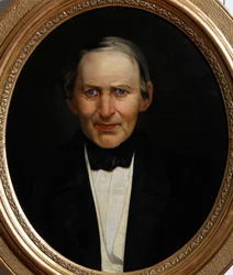 Retrato de Alexander Philippovich Smirdin 1795-1857, 1857