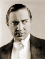 Retrato de Bela Lugosi, c.1930 (foto sépia)